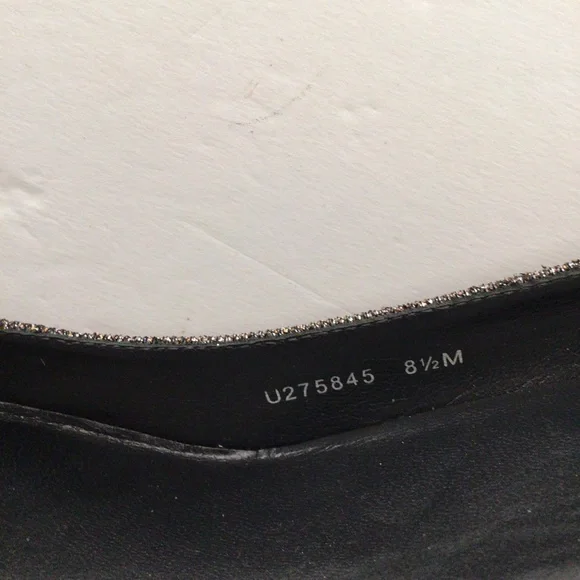 STUART WEITZMAN CORKSWOON BRONZE GLITTER CORK PLATFORM WEDGE SHOES SIZE … - Picture 13 of 16